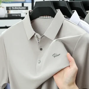 Mulberry Silk Men Lightweight Anti Wrinkle  Shirt